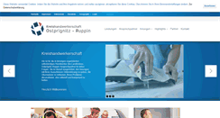Desktop Screenshot of kreishandwerkerschaft-opr.de